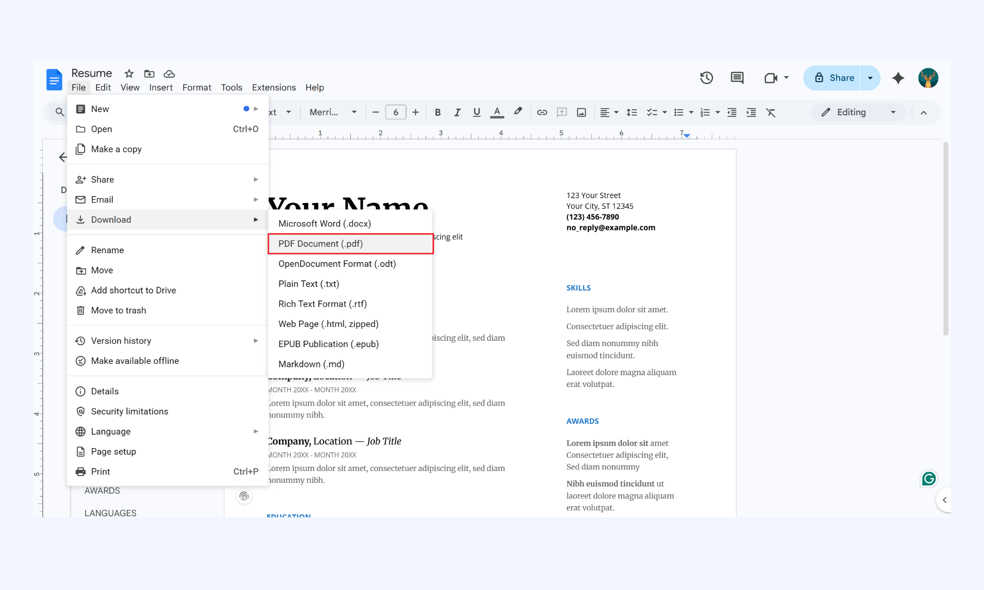 Download the Google Doc as PDF