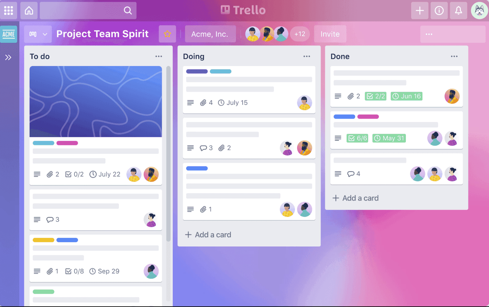 An image that displays Trello