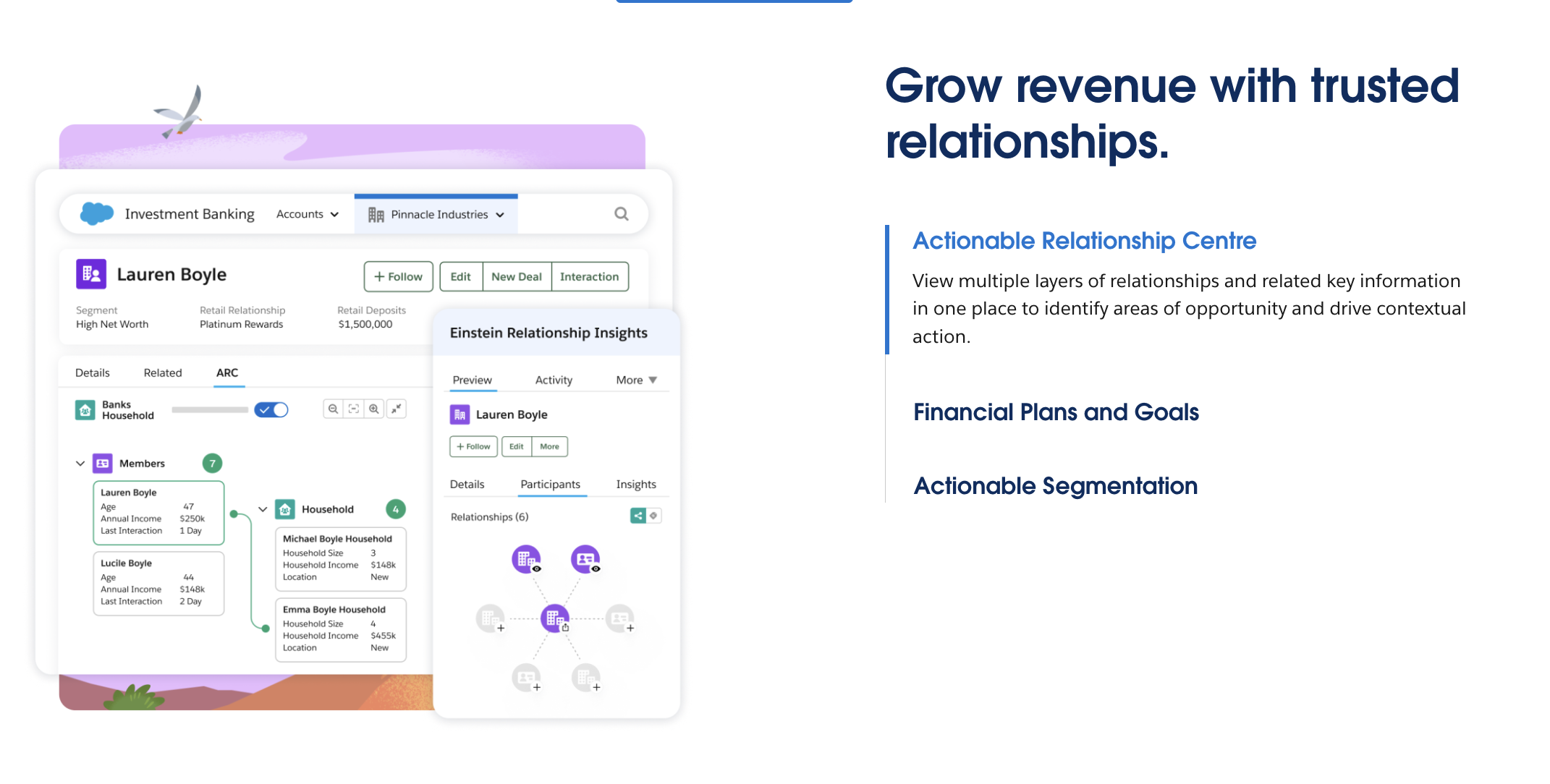 Salesforce Financial Services Cloud as a CRM for tax professionals