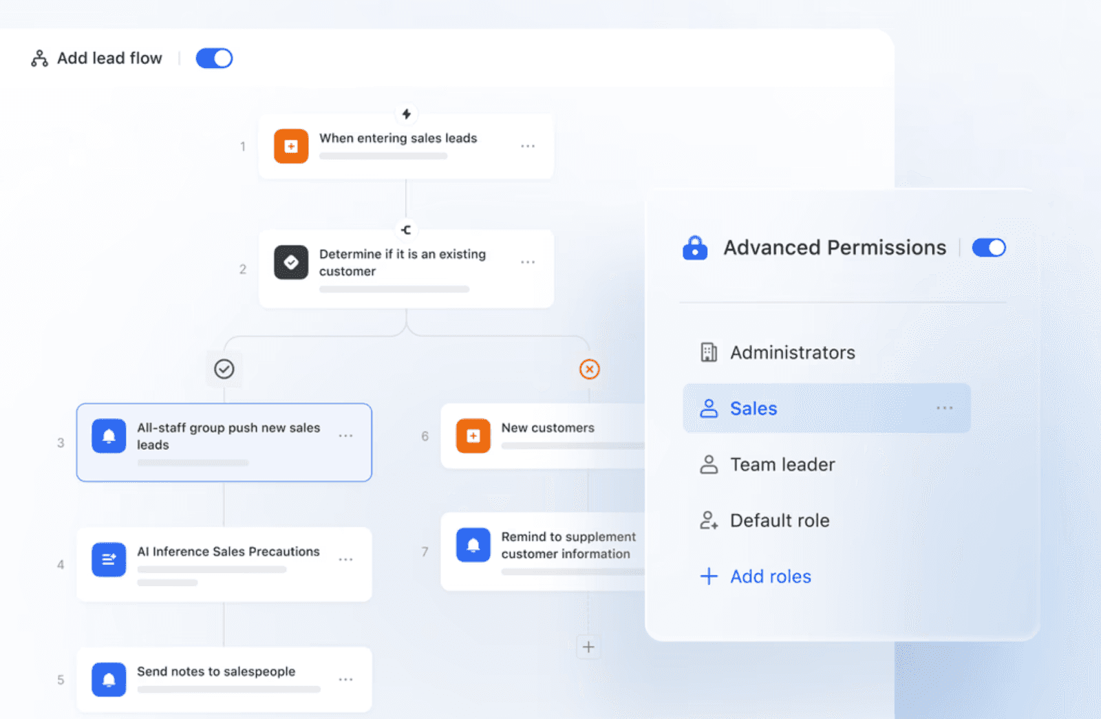 Design automated workflows on Lark Base