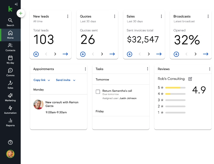 Keap CRM