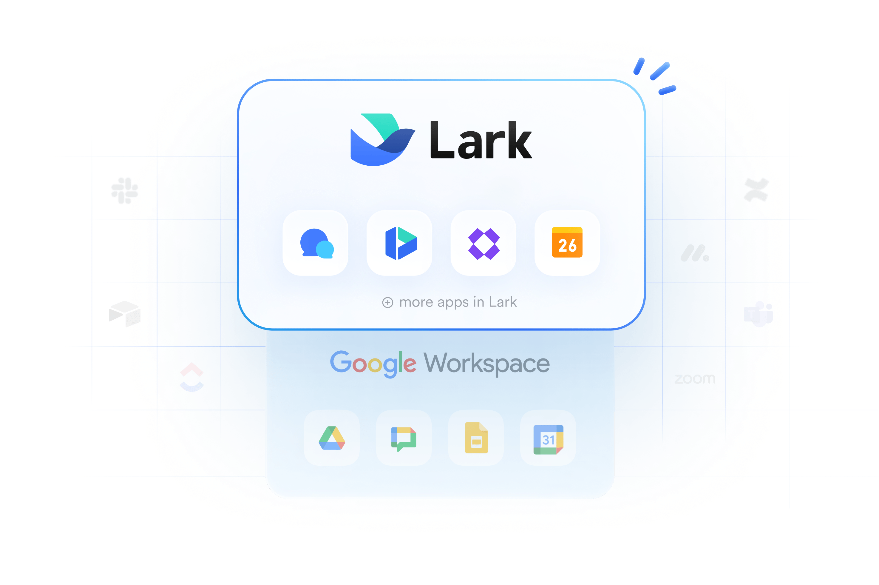 Lark workspace on desktop and mobile