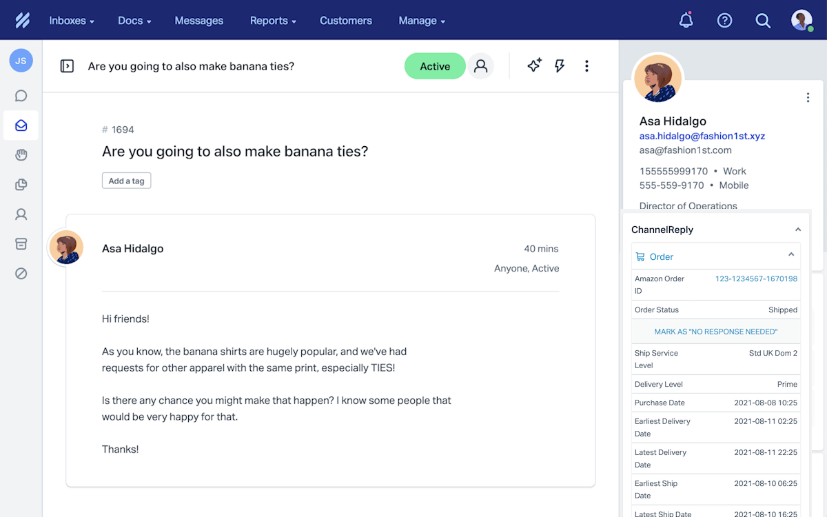 Help Scout simple customer support software