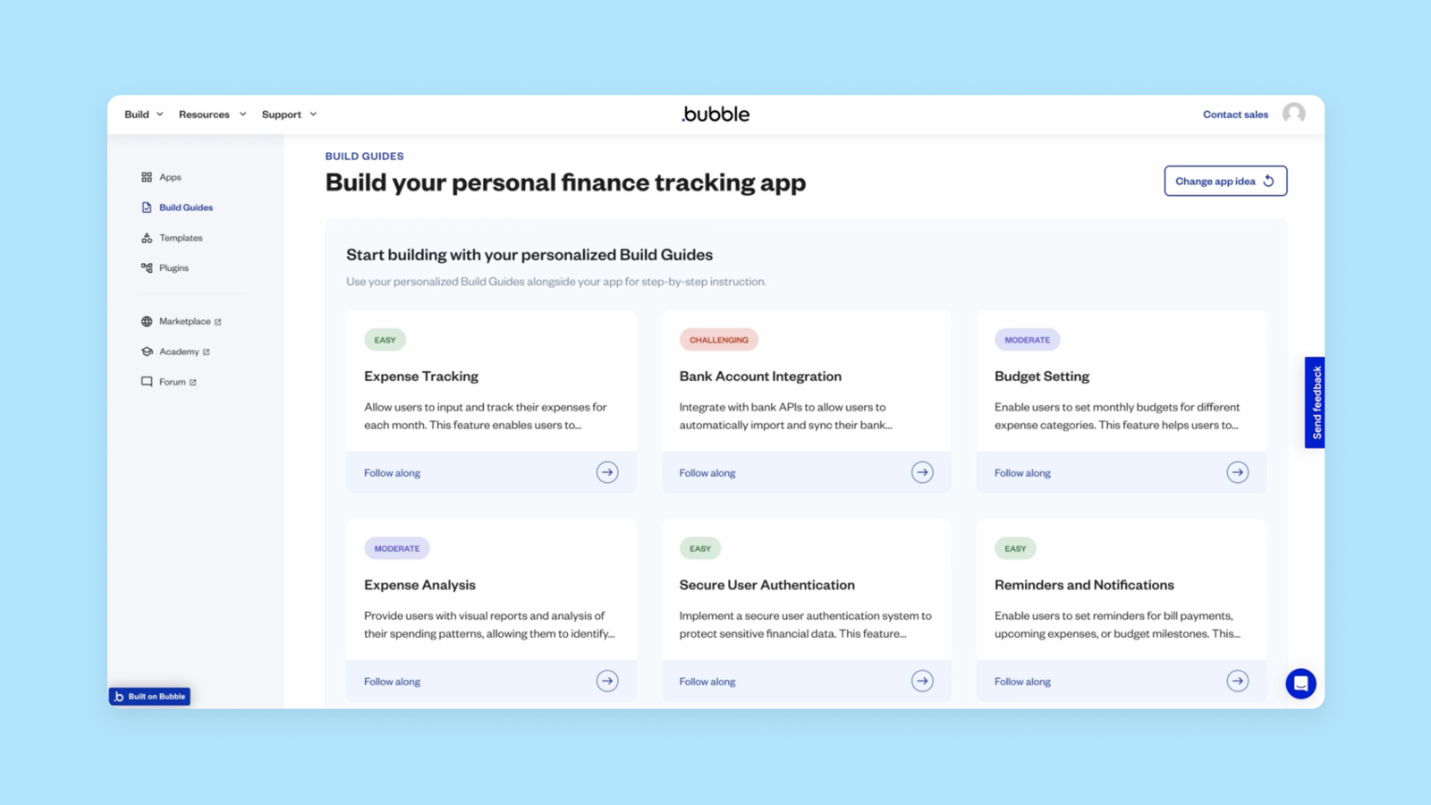 Bubble: No-code platform for building web applications