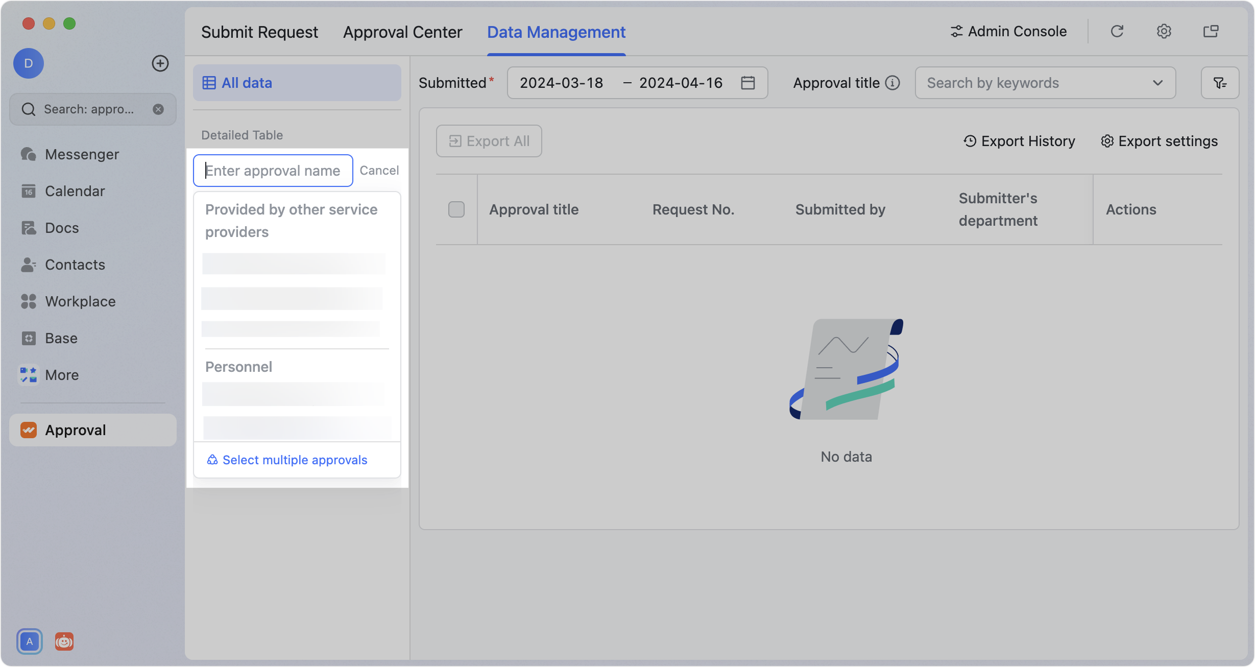 LARK　ご相談ページ Lark Approval user guide