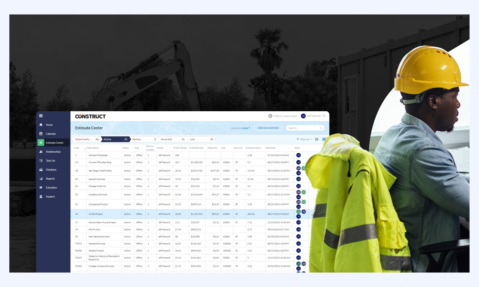 ProEst: Enterprise-grade estimating for commercial projects