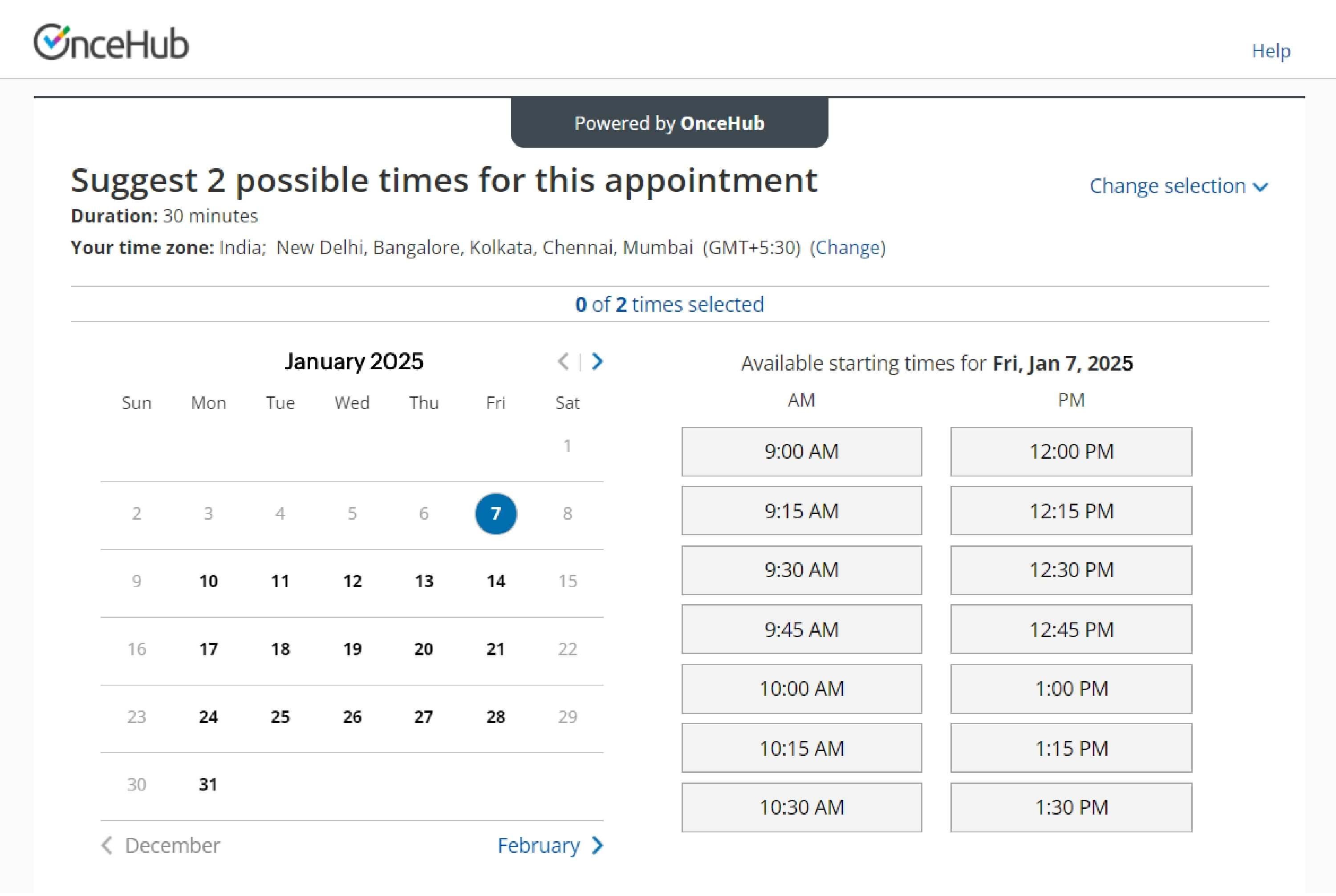 OnceHub advanced lead routing and scheduling platform