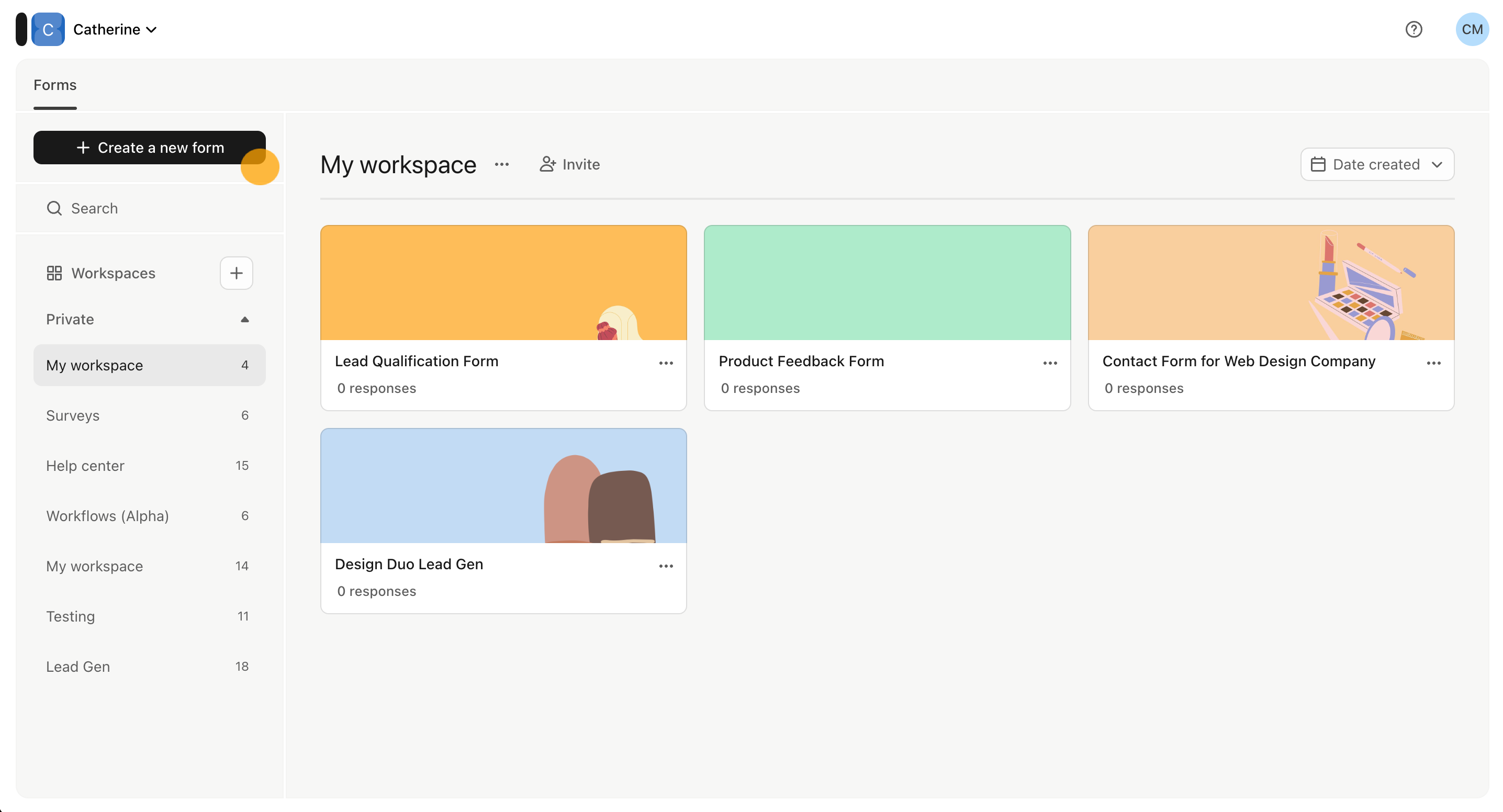 Typeform is for conversational surveys