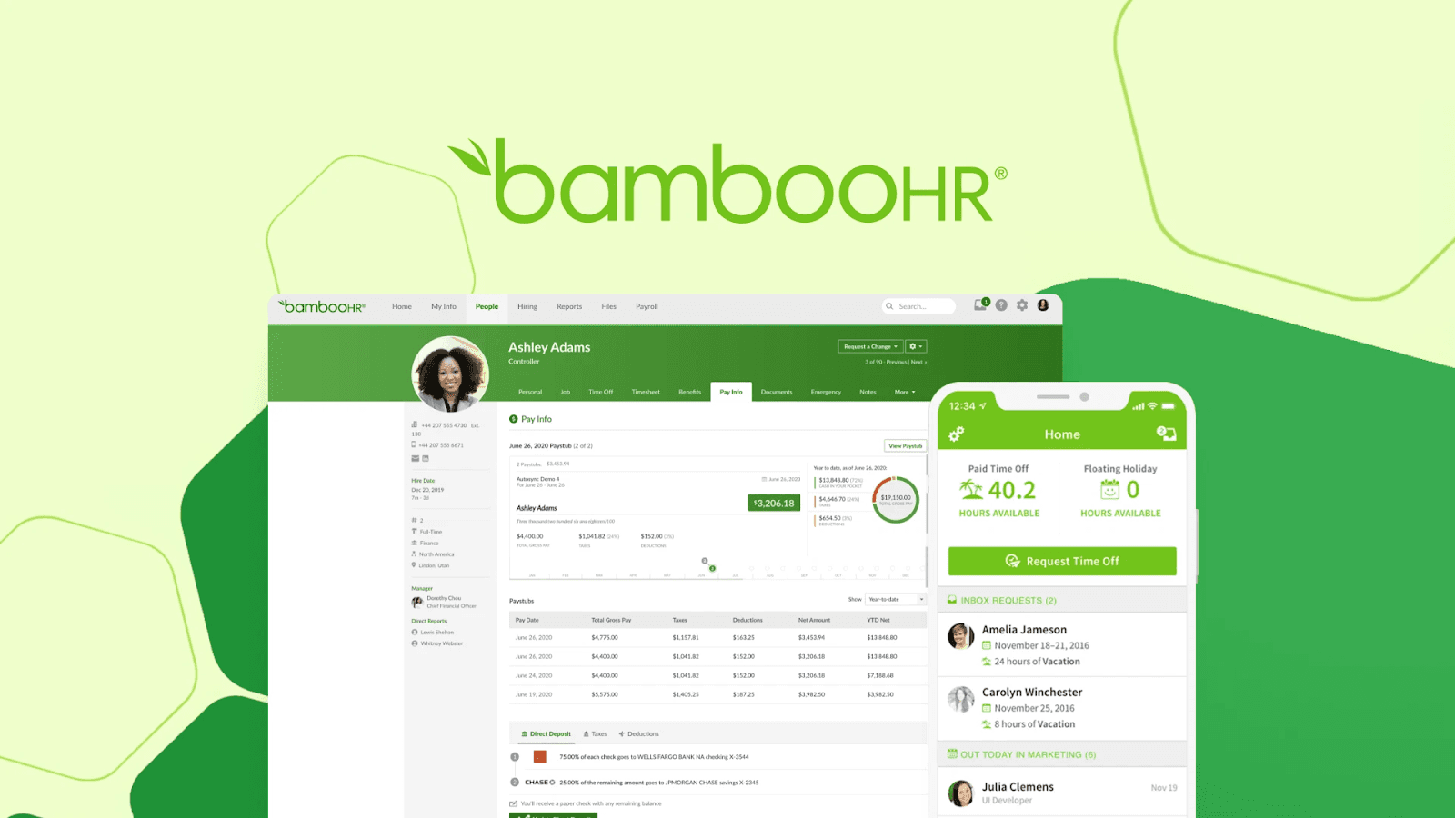 manage HR from hiring to offboarding&nbsp;