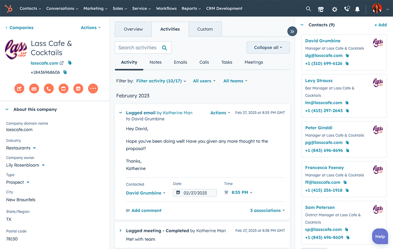 Leads with free LMS