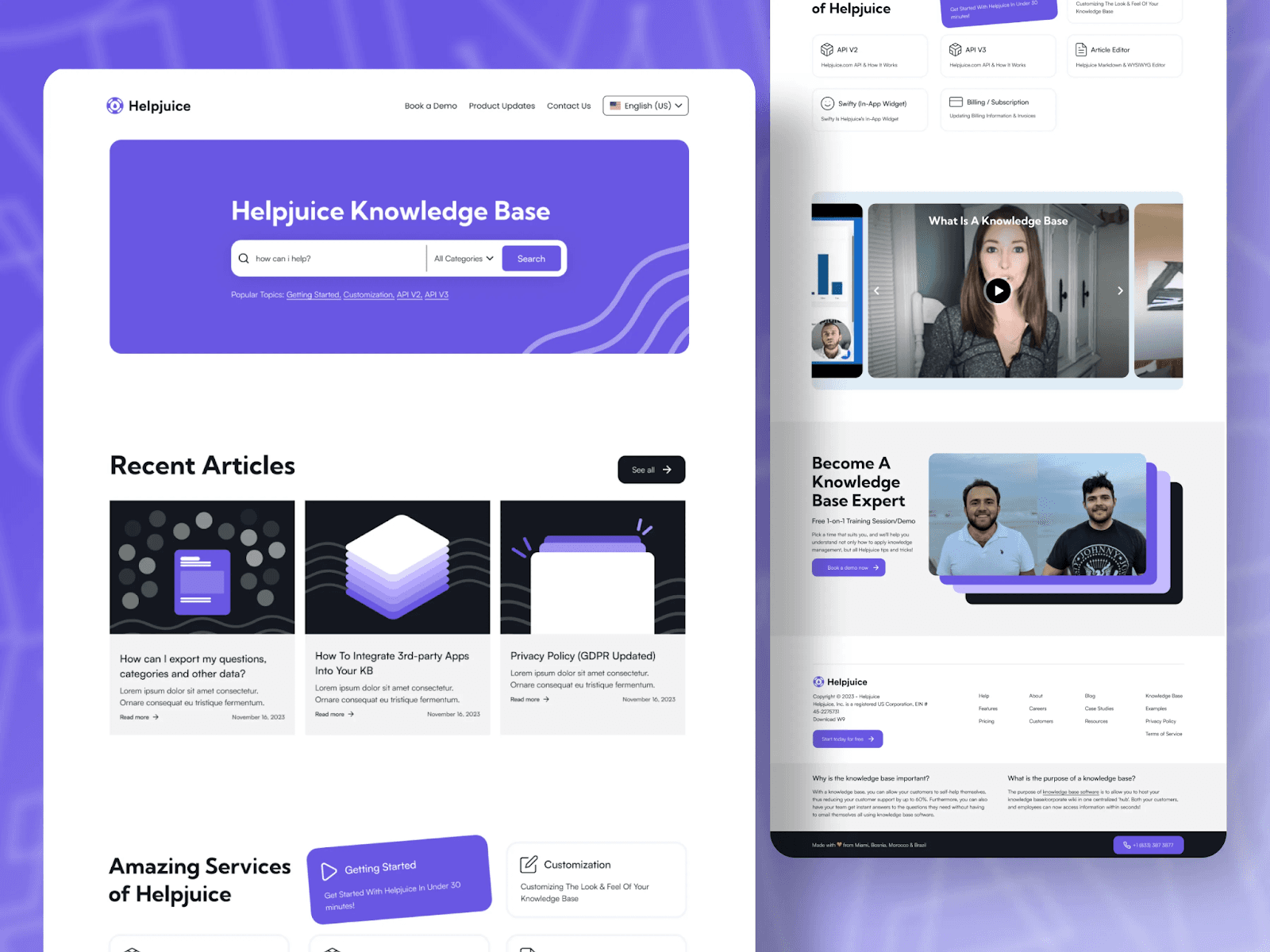 Helpjuice knowledge base