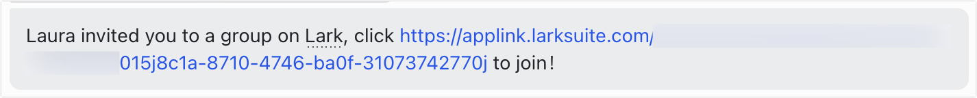 Join a group chat