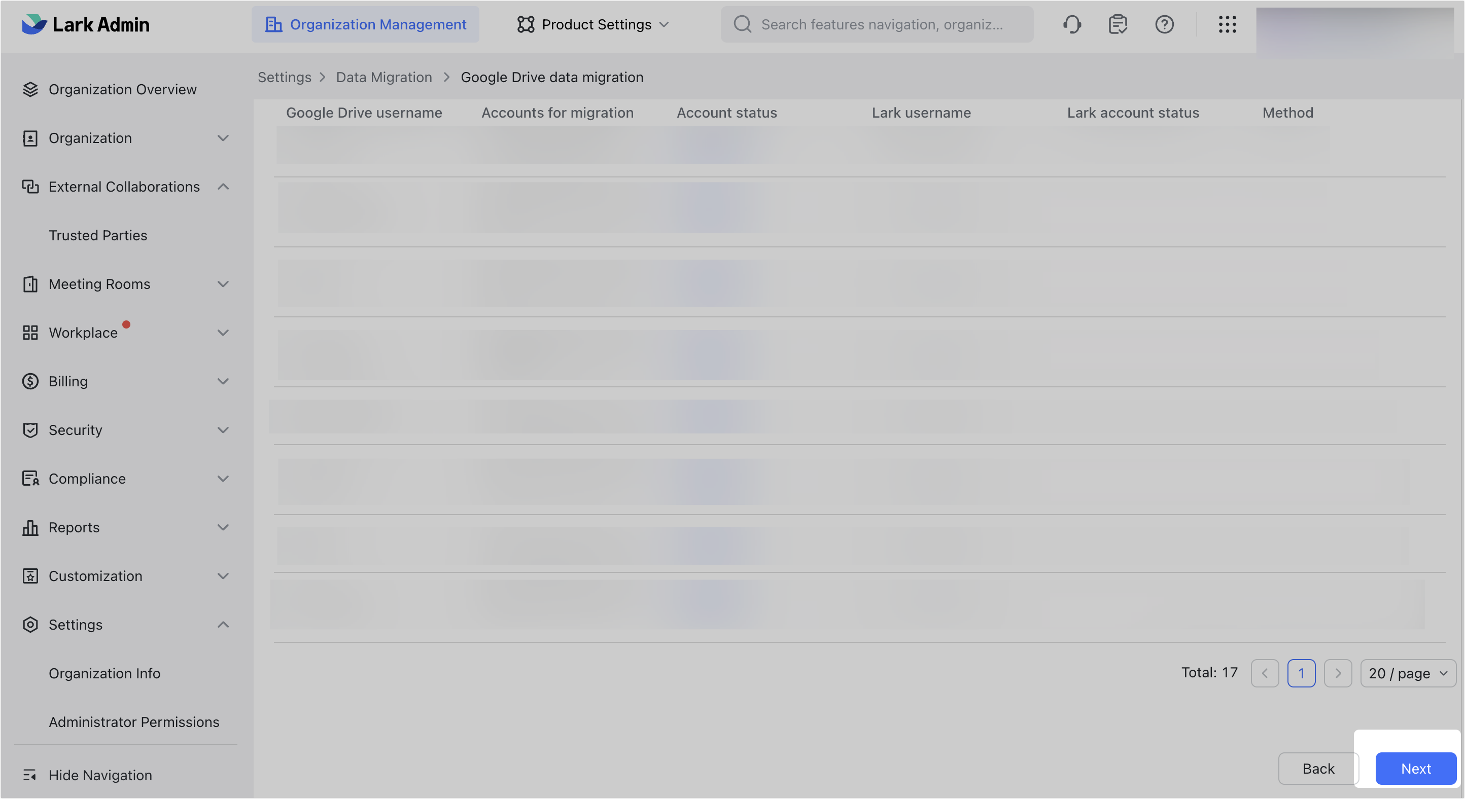 Migrate data from Google Drive to Docs