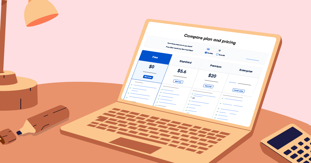 An image of Jira pricing plans on a computer