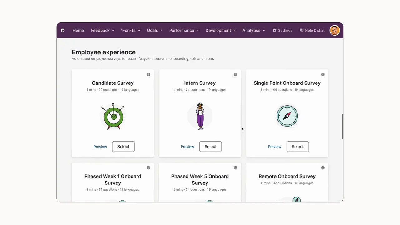 Culture Amp employee performance management
