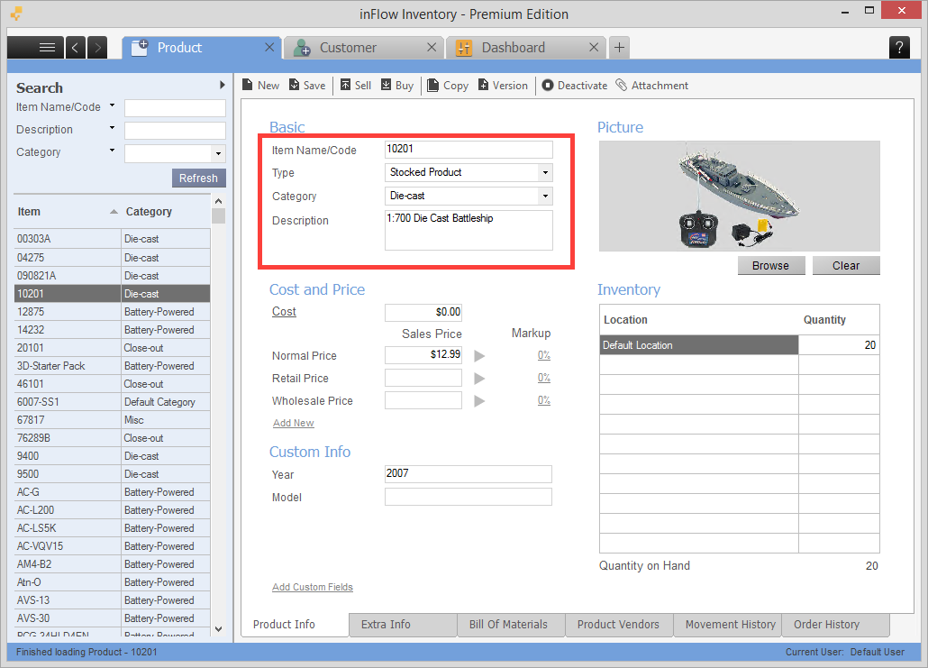 InFlow Inventory as a digital inventory management system