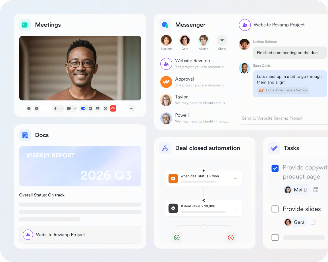 Lark is an unified workspace for every team