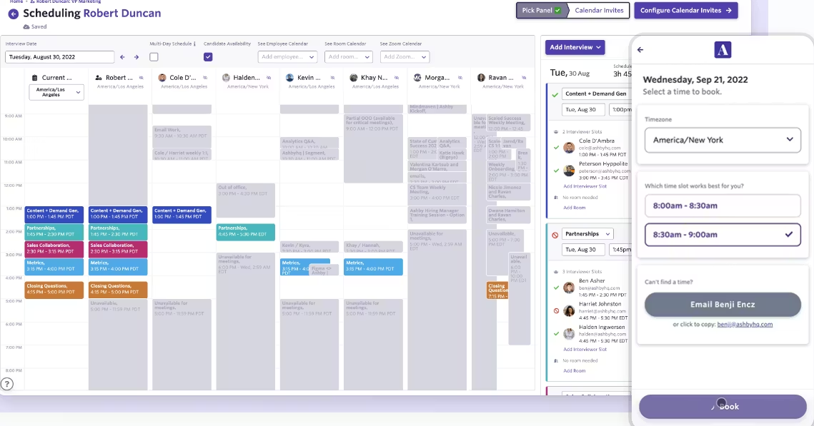 Ashby data-focused recruitment platform