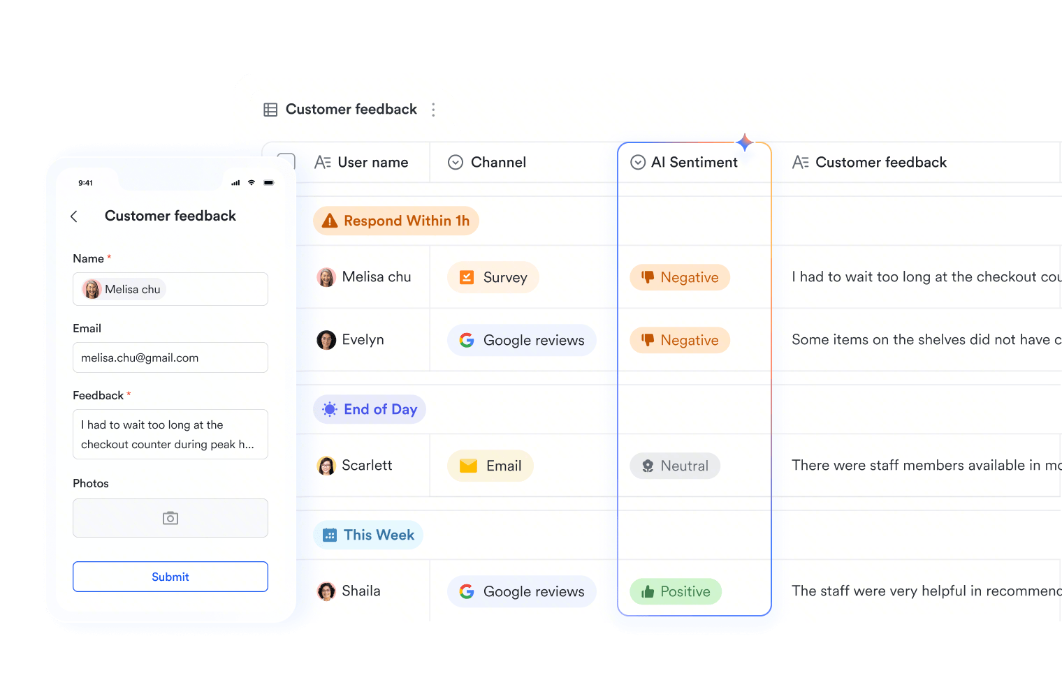 Lark workspace on desktop and mobile