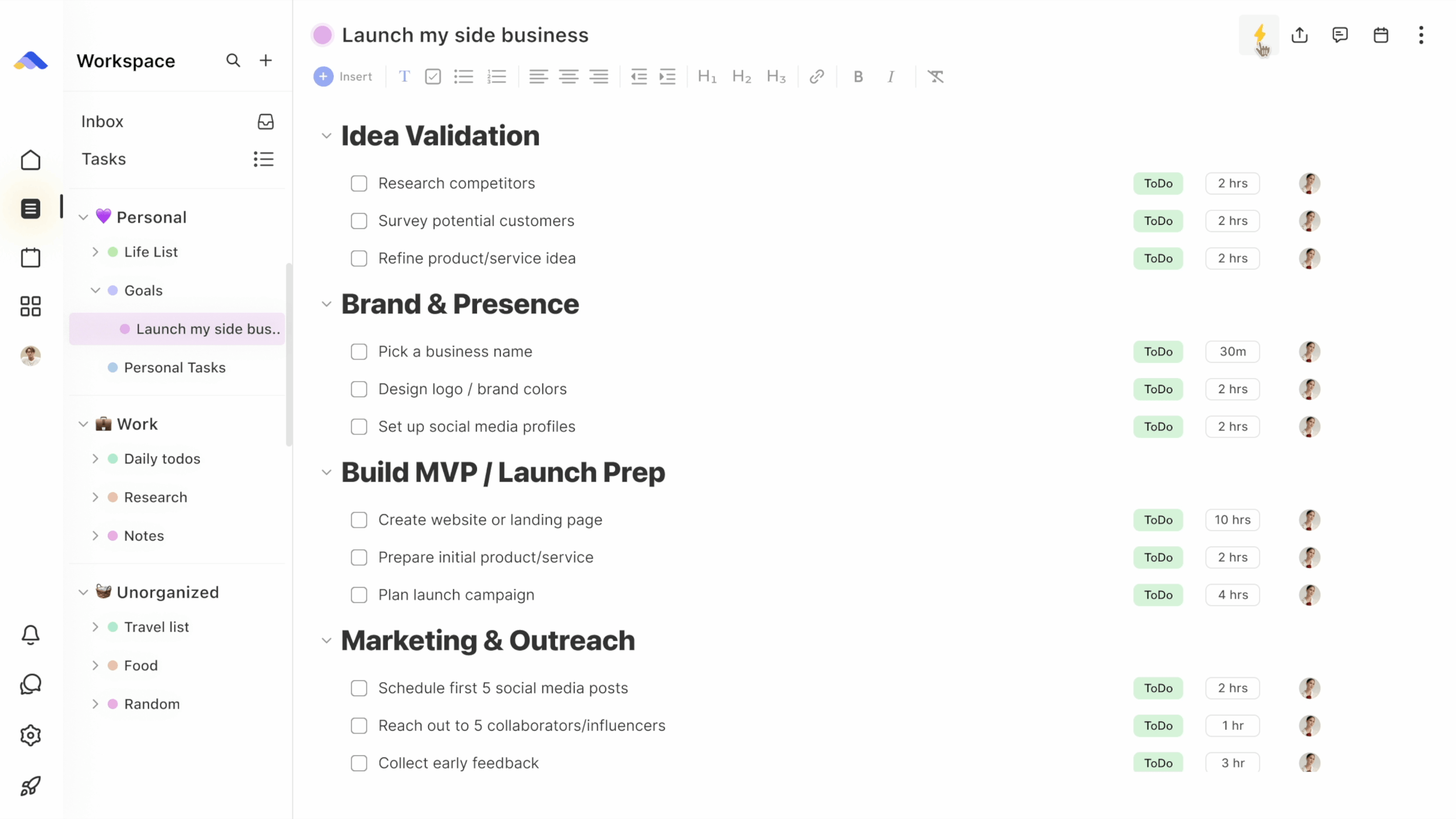 ByDesign: The all-in-one planner with AI scheduling and goal tracking
