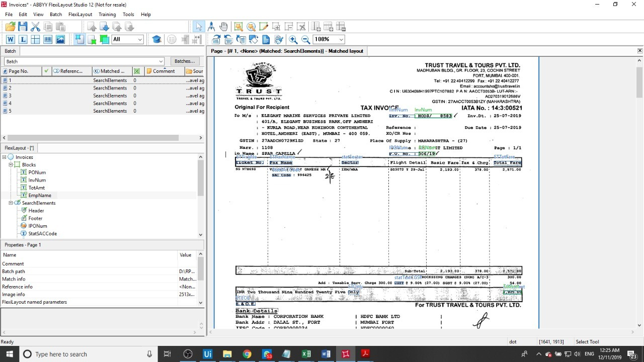 Abbyy FlexiCapture is a rules-driven document processing software
