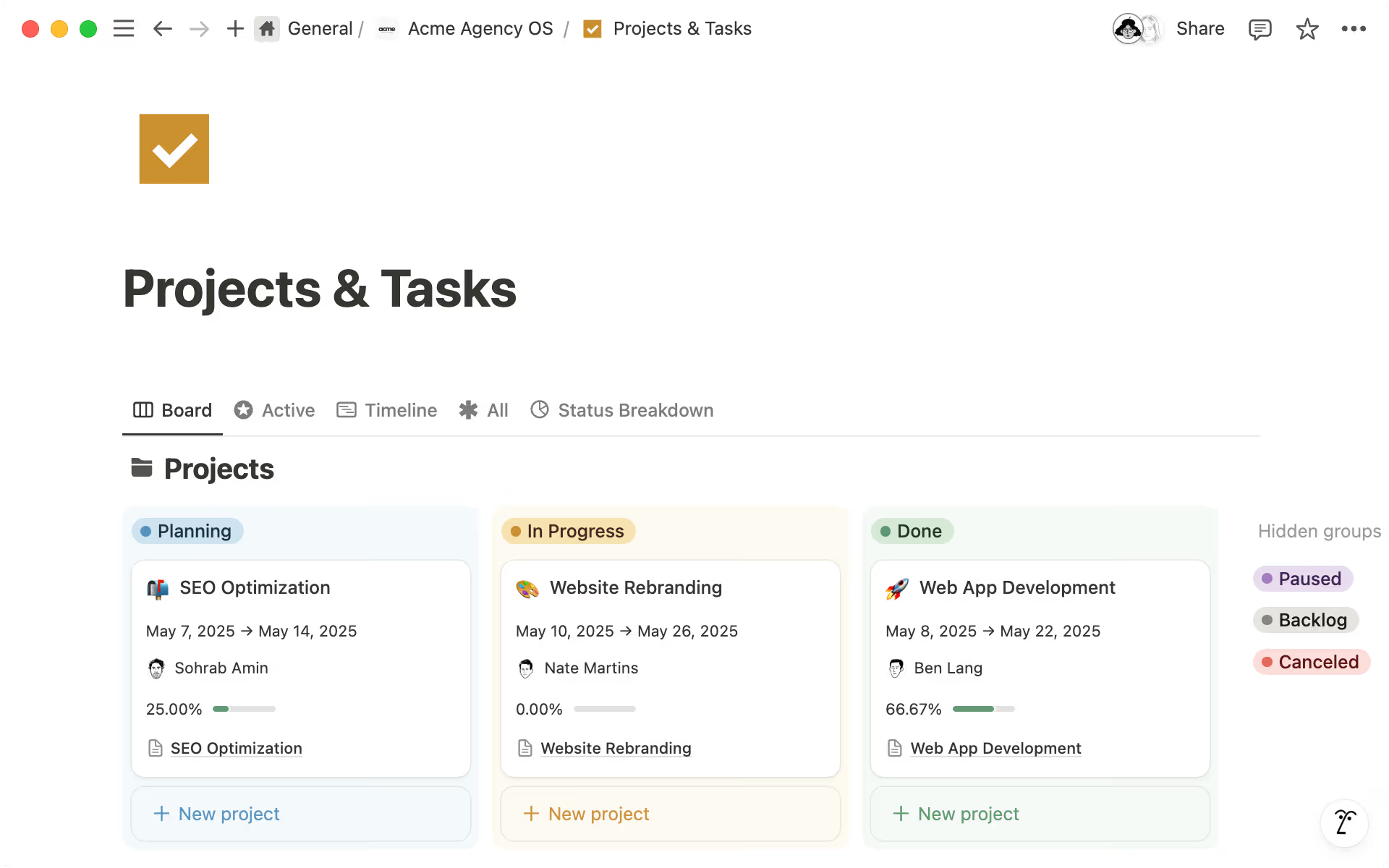 Notion versatile workspace helps teams organize