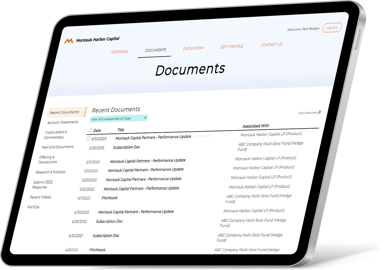 Backstop supports asset management CRM