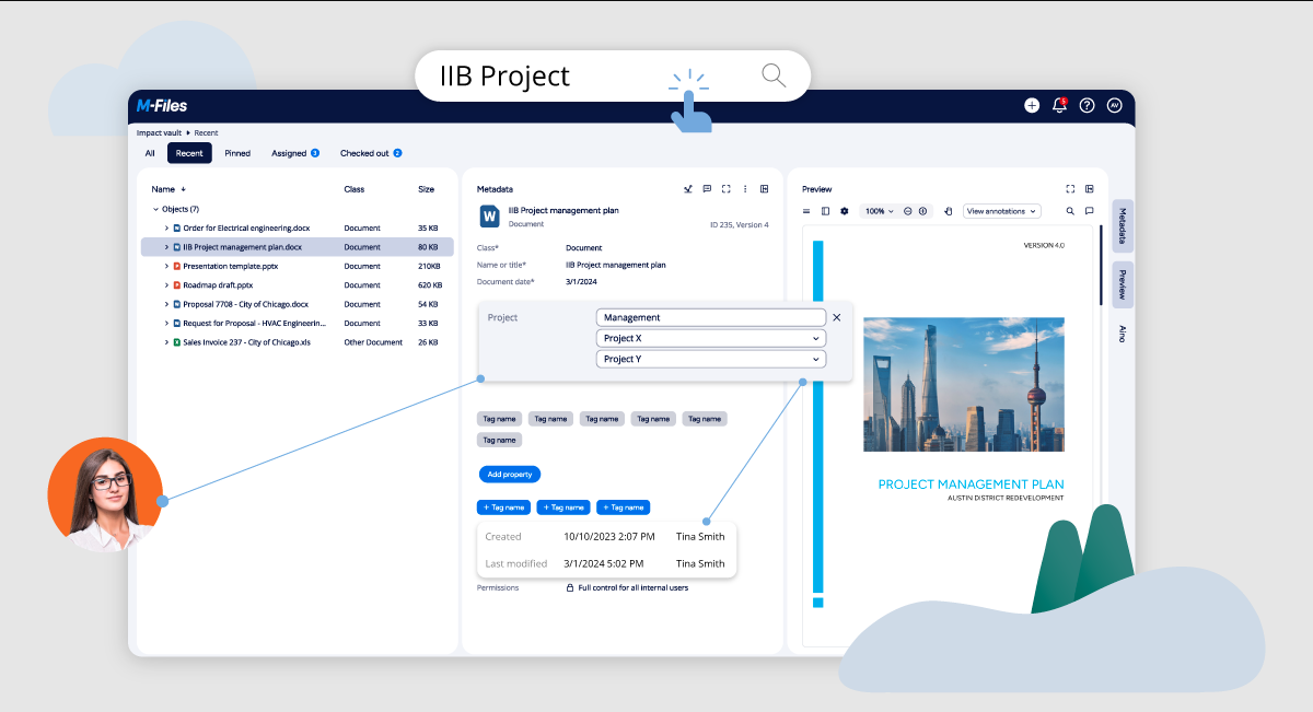 M-Files: Metadata-driven document management