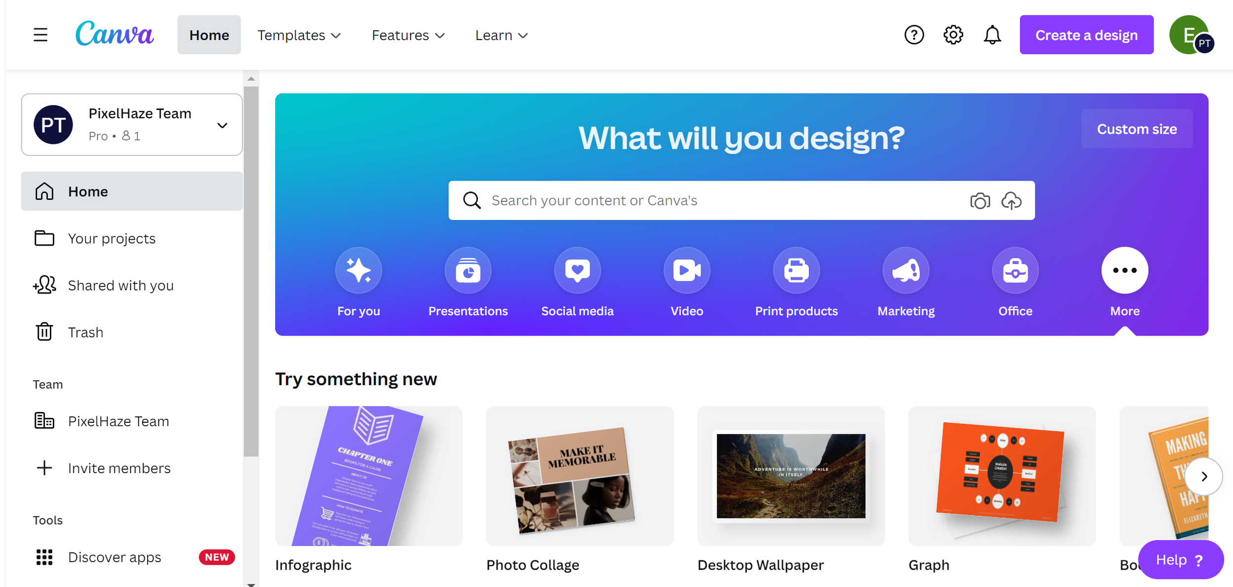 Canva for intuitive inbound marketing