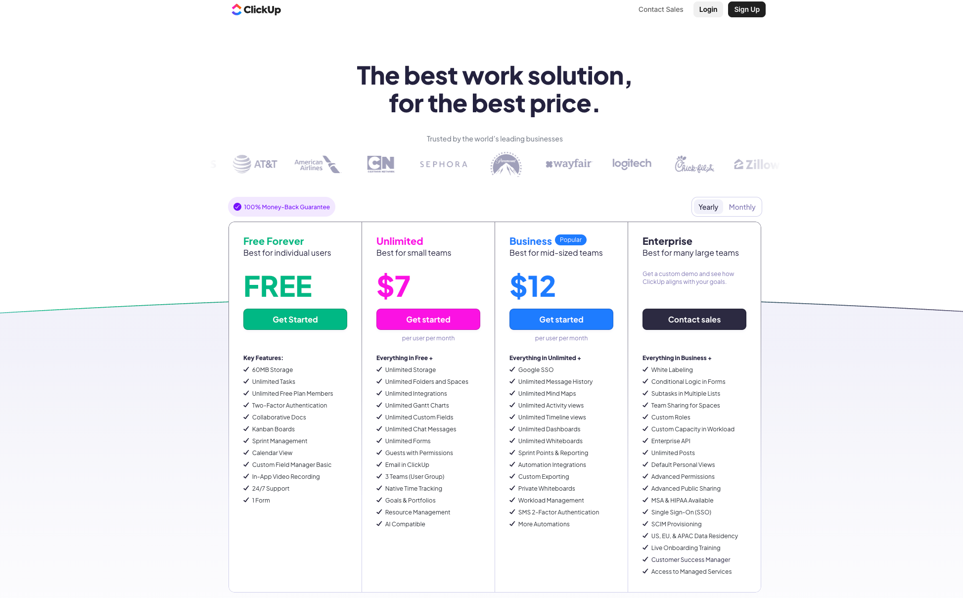 Smartsheet pricing plans