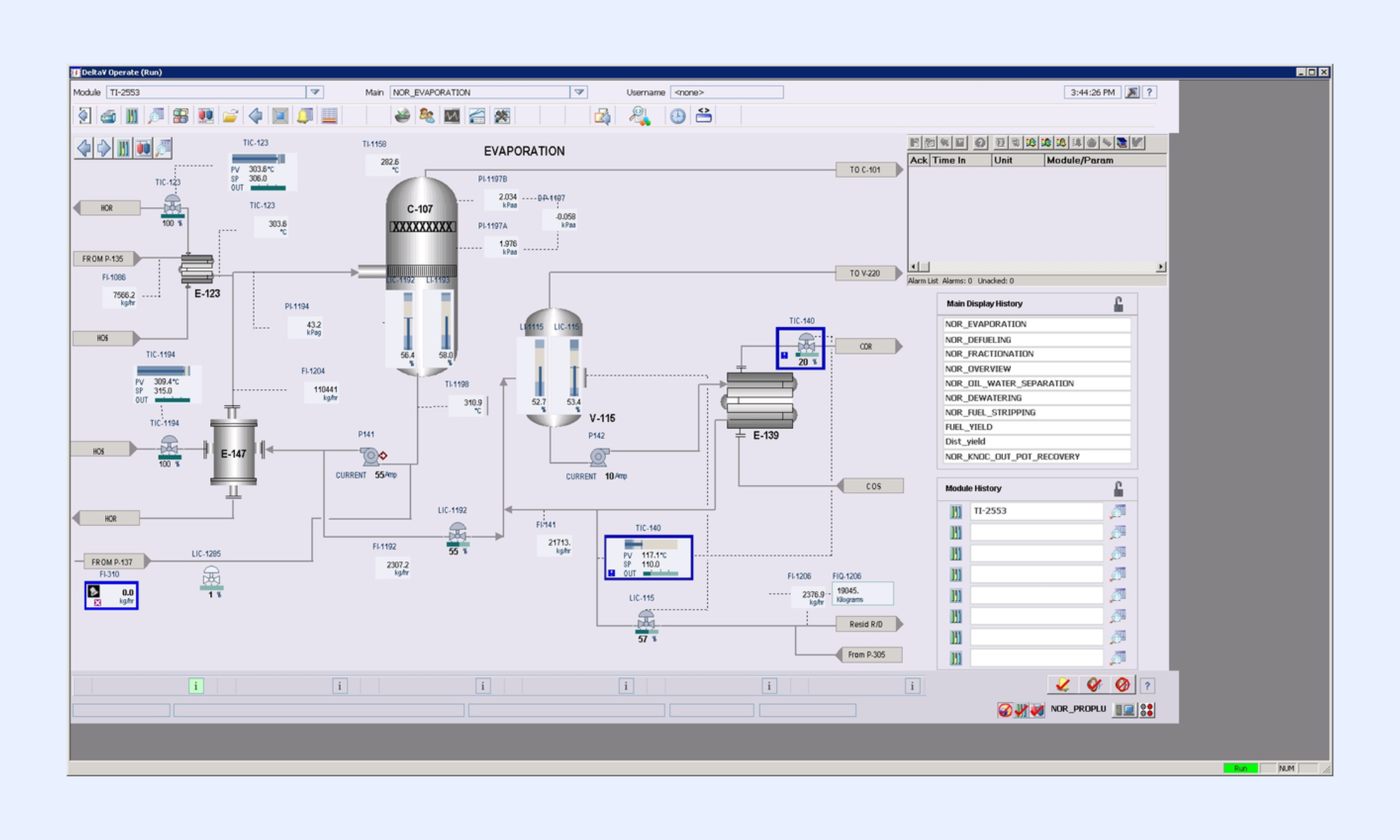 Emerson DeltaV industrial automation and control system