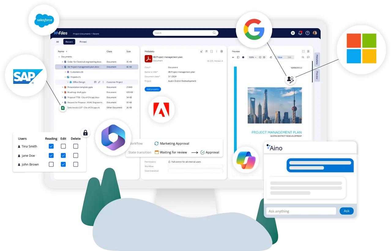 Compliance management solution for regulated industries M-Files