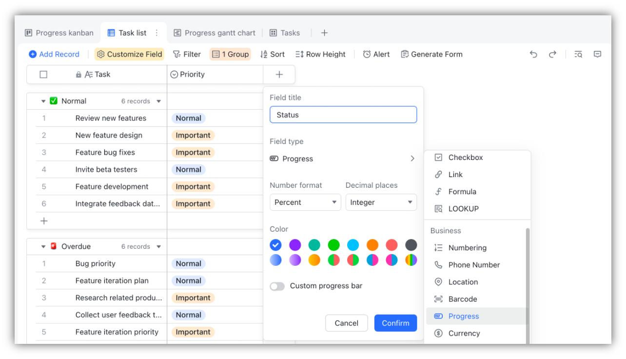 Lark Base automated workflows that streamline execution