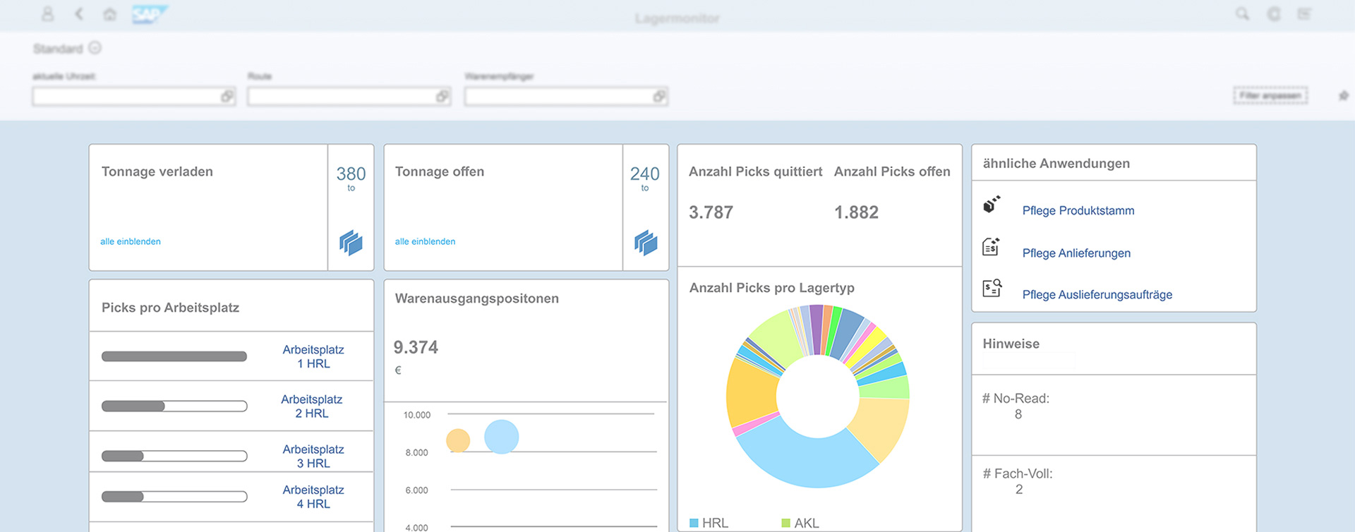 SAP EWM helps in enterprise warehouse management