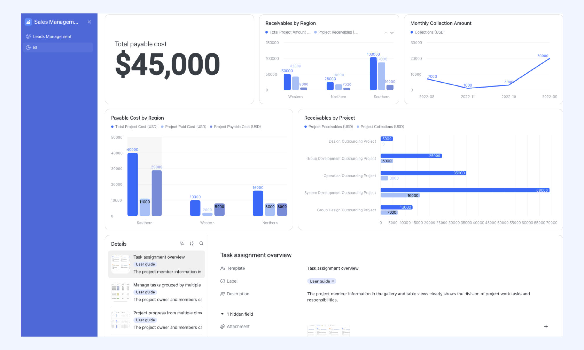 Completed version of Lark Base apps
