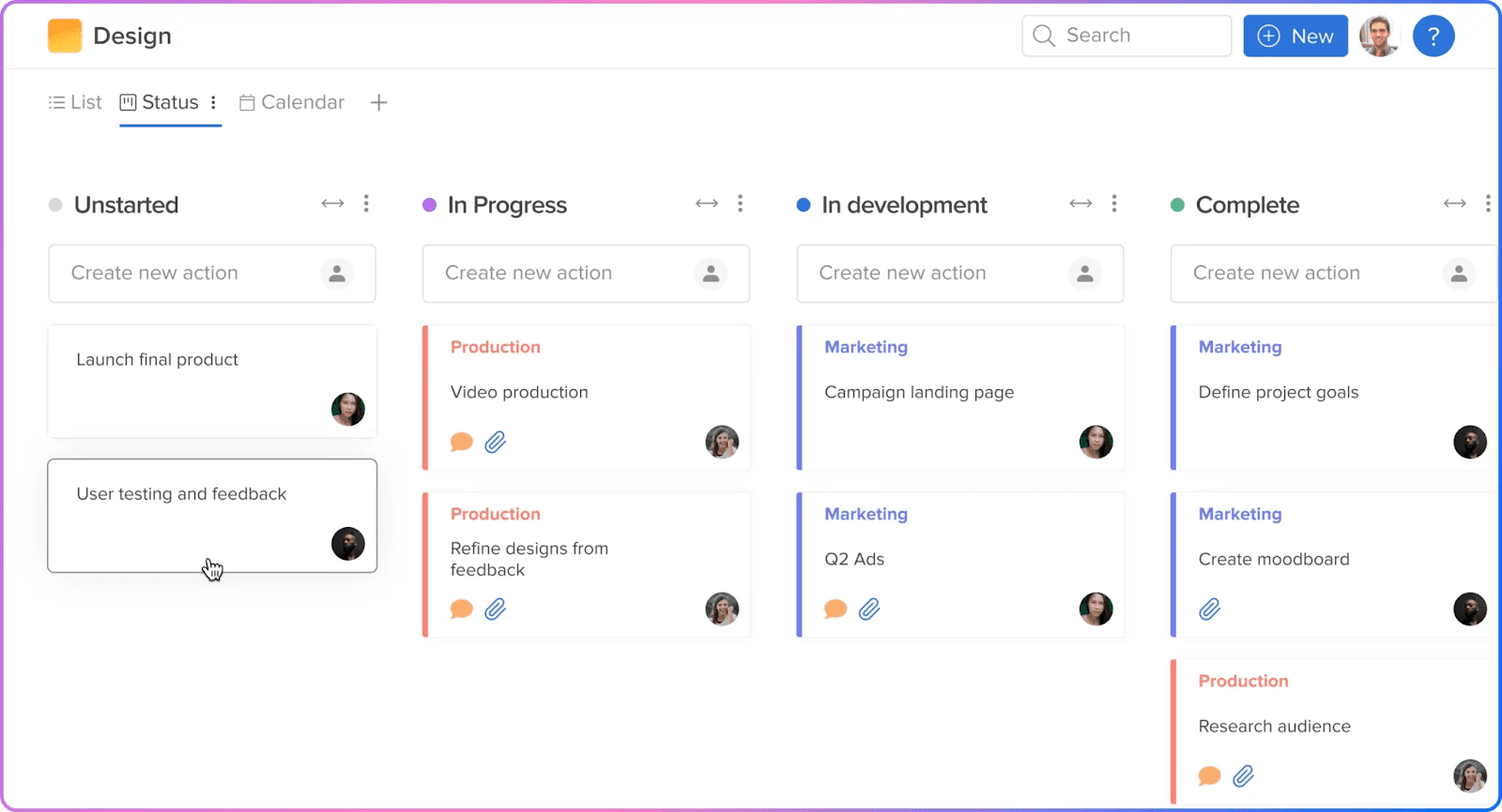 Project management on Hive