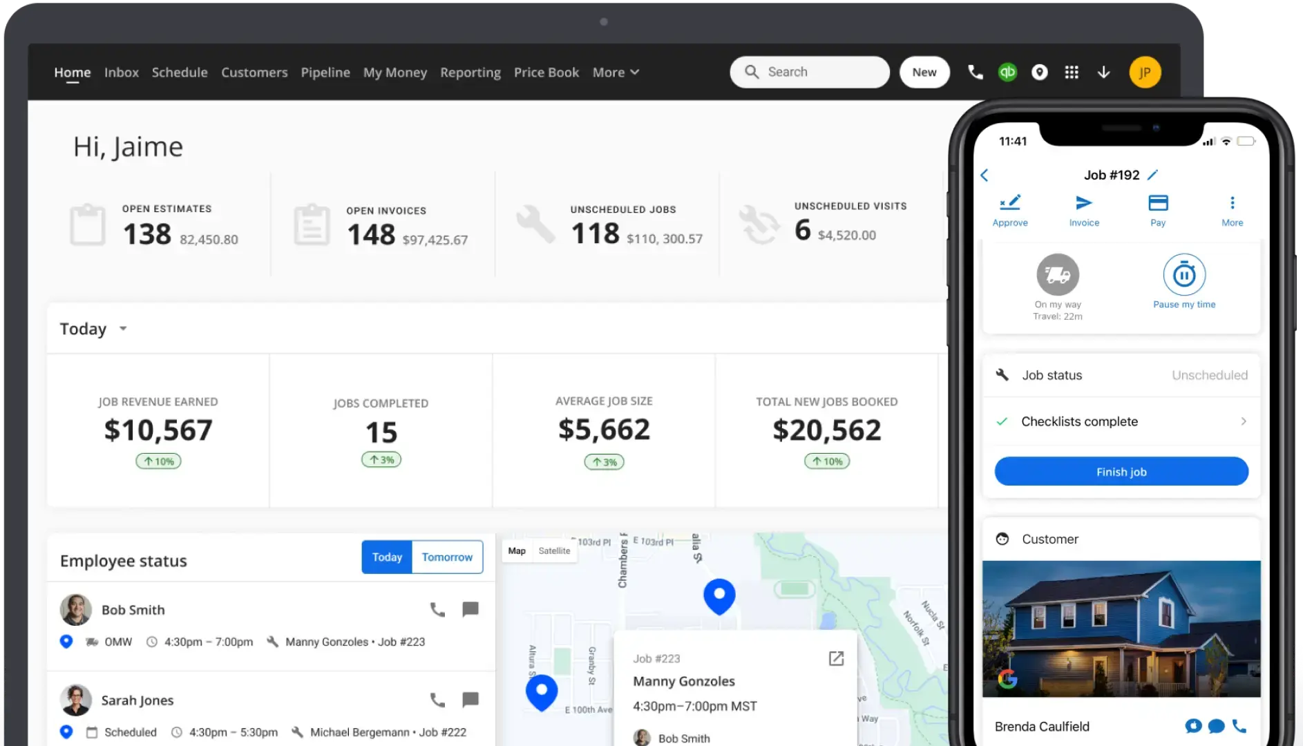 Housecall Pro for home service providers