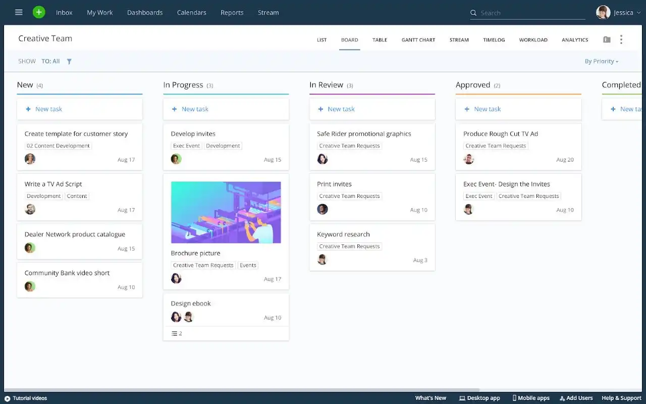 Wrike enterprise agile management software