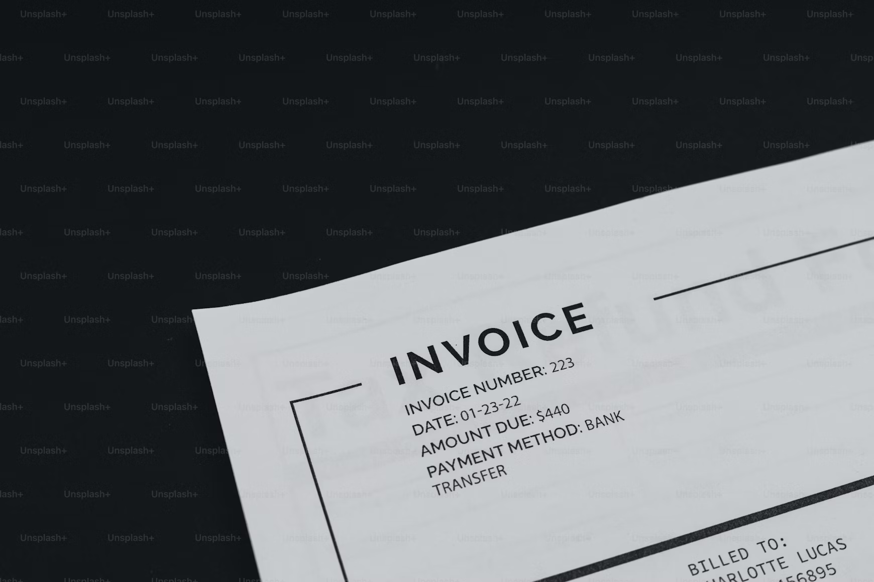 sales invoice