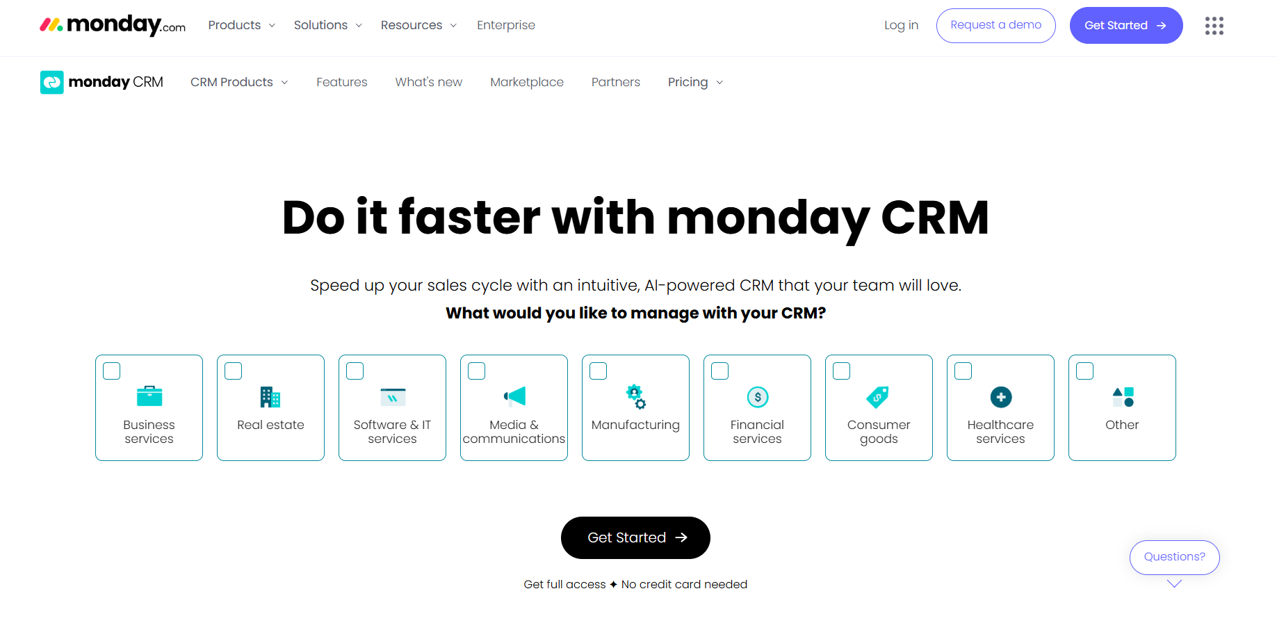 Monday.com CRM