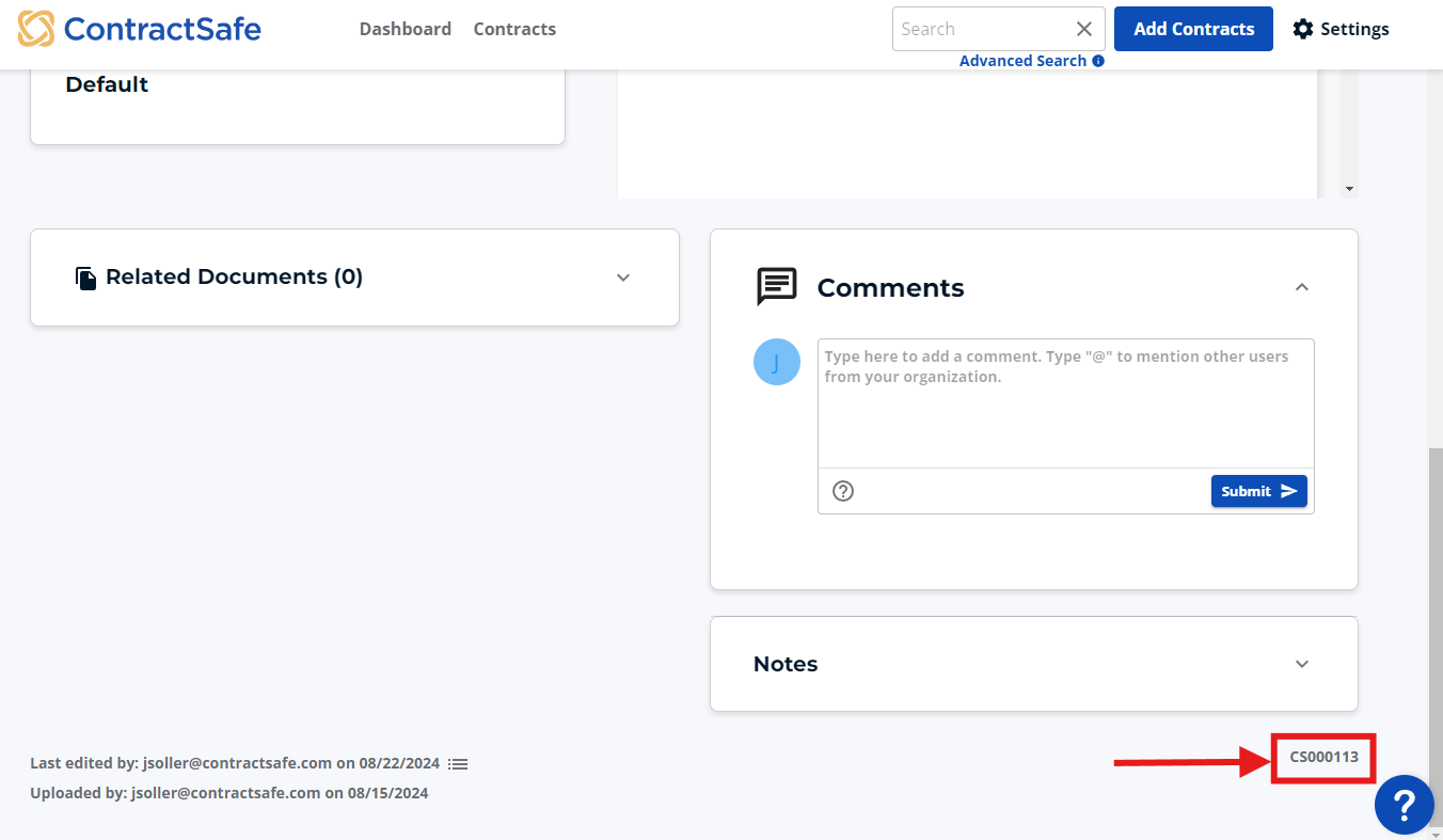 ContractSafe contract storage software with automated reminders