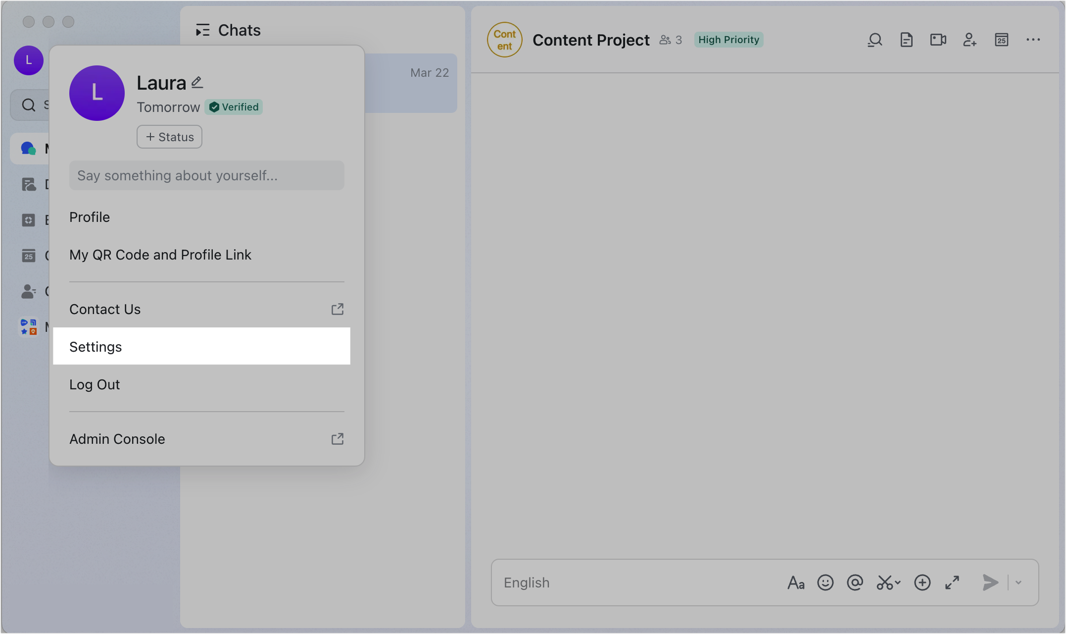 What should I do if I can't see Email in the navigation bar?