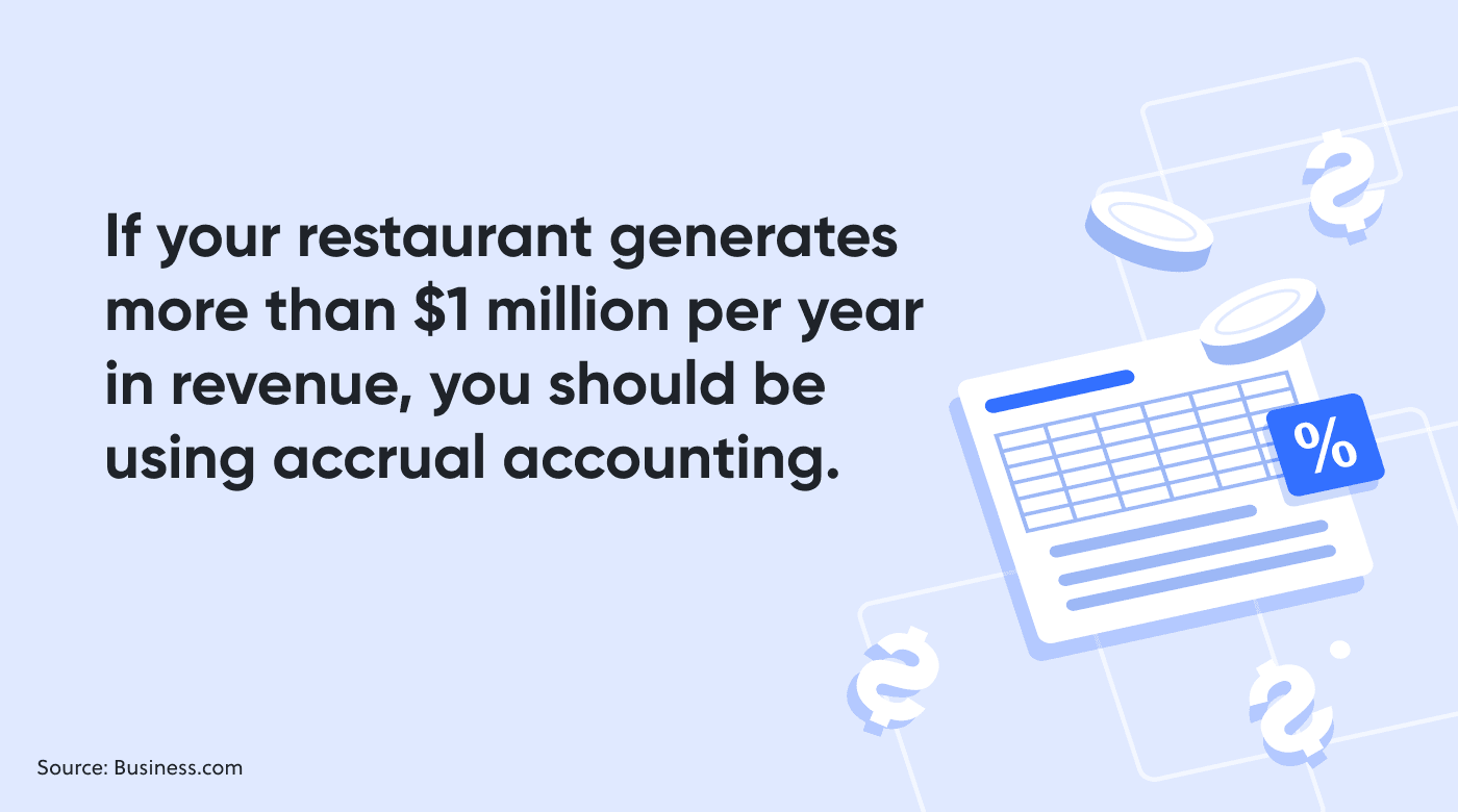 Tip for opting for accrual accounting