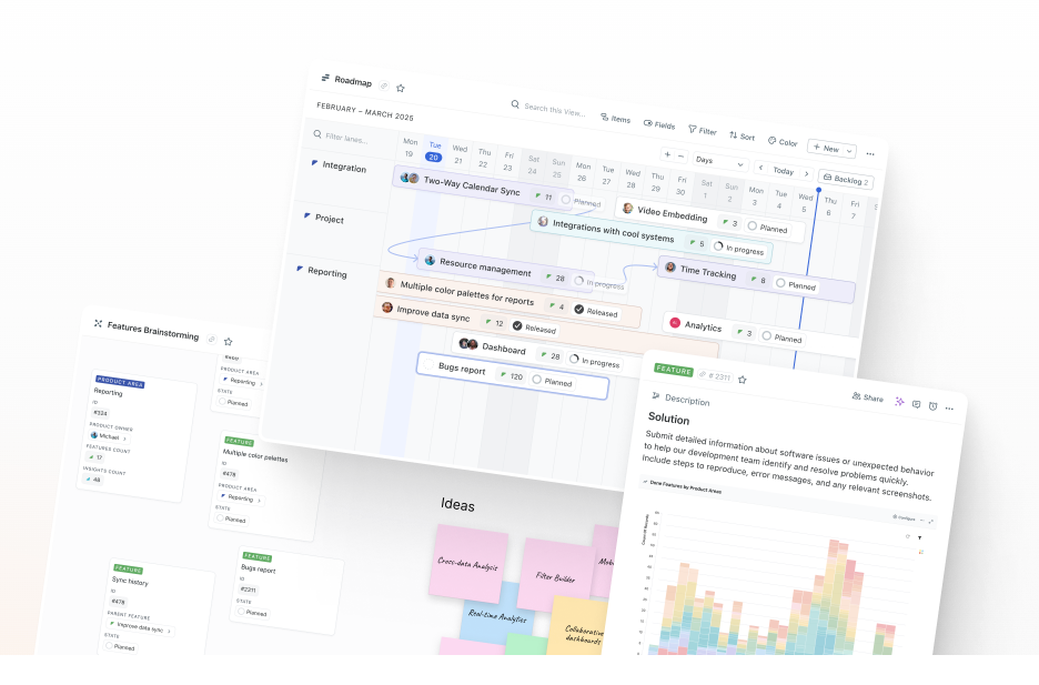 Fibery supports flexible relationship mapping