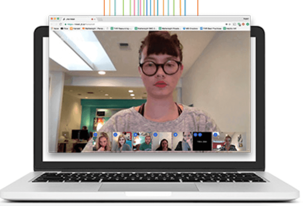 Interface of Jitsi