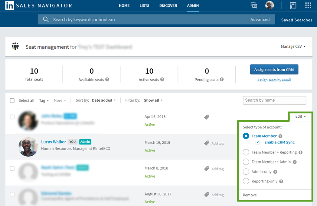 LinkedIn Sales Navigator
