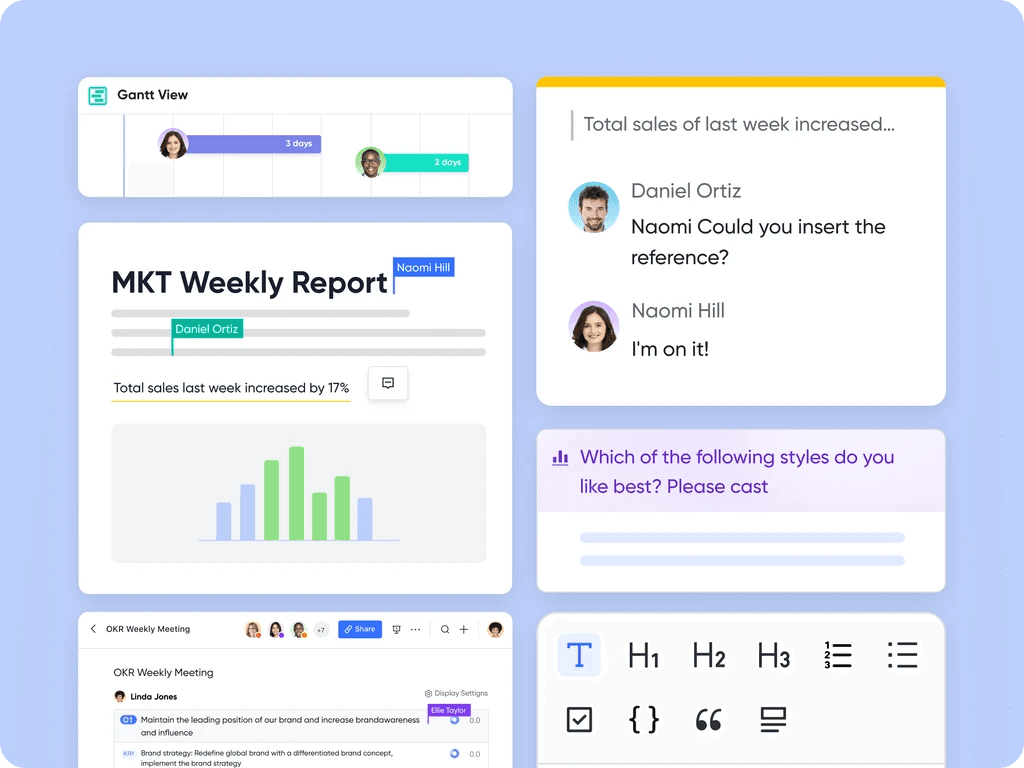 Create and collaborate on Lark Docs