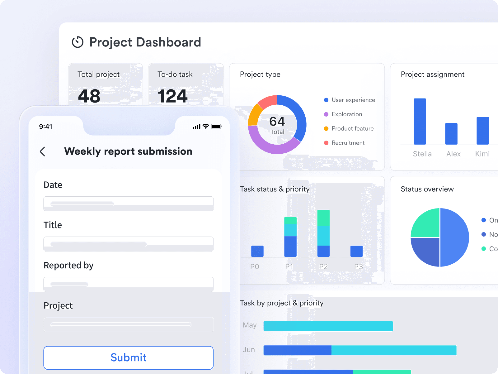 Reporting and analytics in Lark dashboard