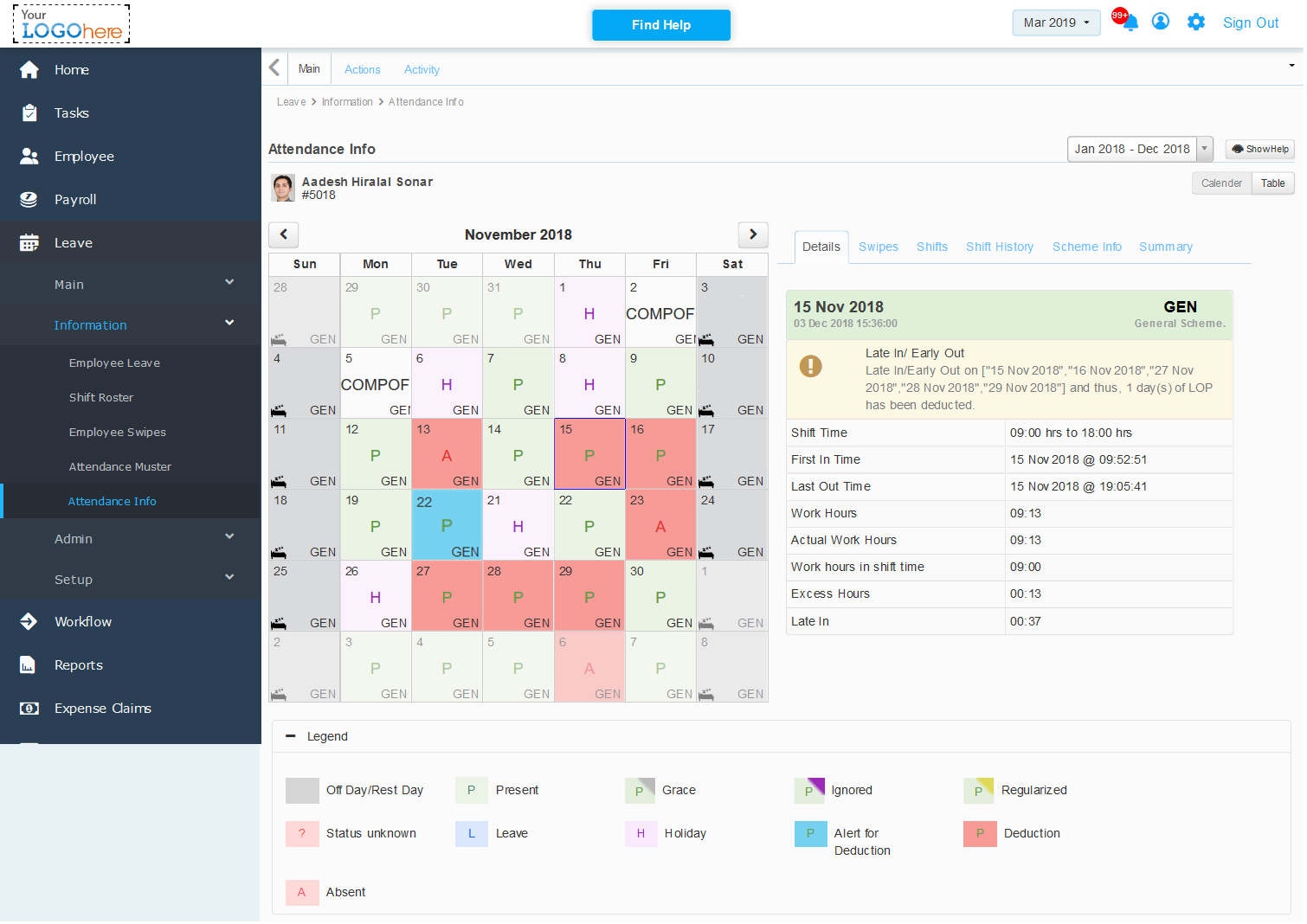 greytHR is a reliable web-based HR management software for local filing