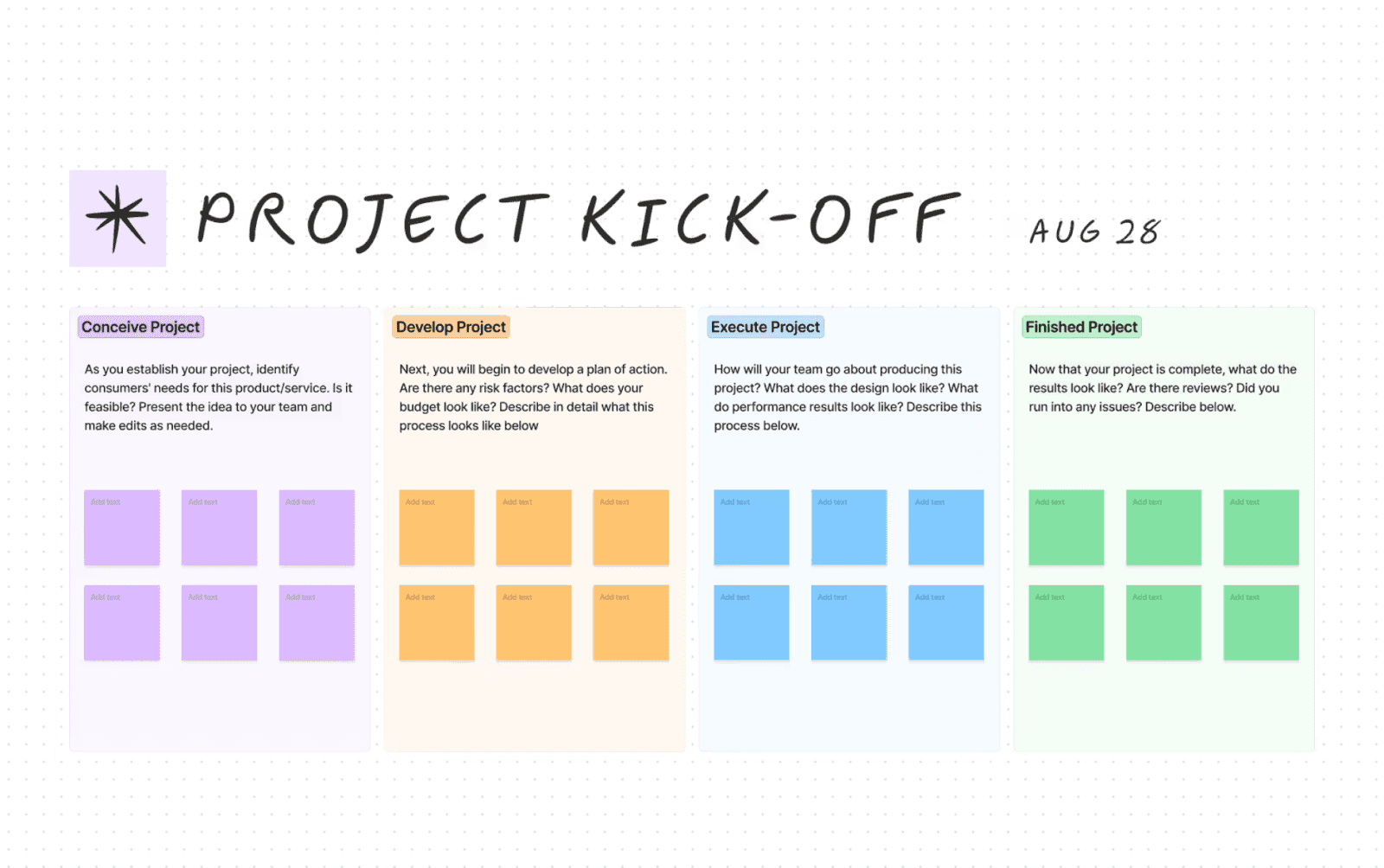 project management in FigJam